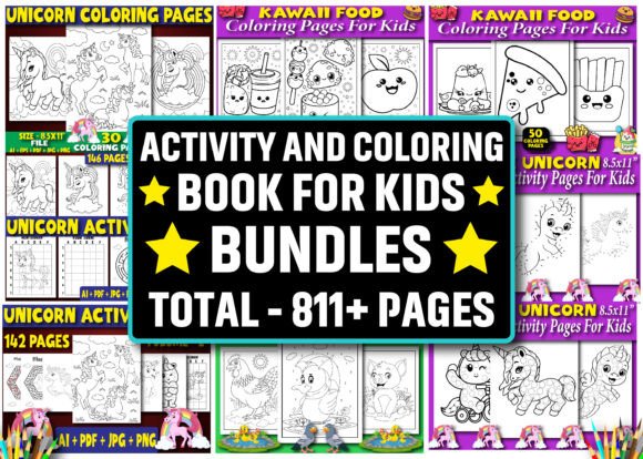 Download Kids Activity Book and Coloring Pages - Activity book Collection