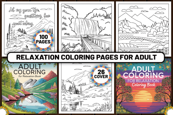 Download 100 Relaxation Coloring Pages - Relaxation Collection