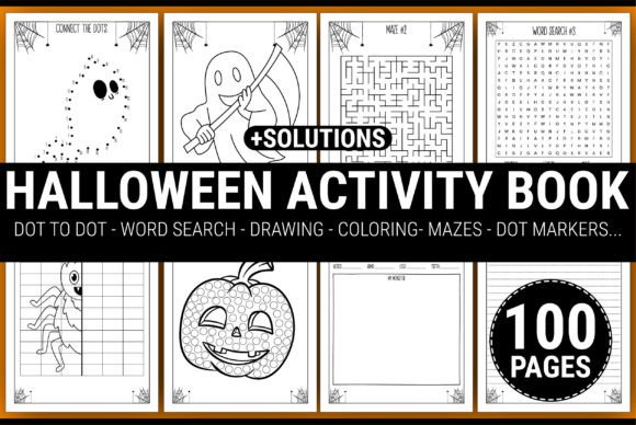 Download HALLOWEEN ACTIVITY BOOK for KIDS - Activity book Collection