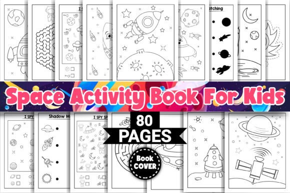 Download Space Activity Book and Coloring Pages - Activity book Collection