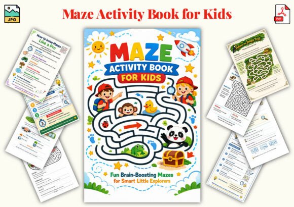 Download Maze Activity Book for Kids - Activity book Collection