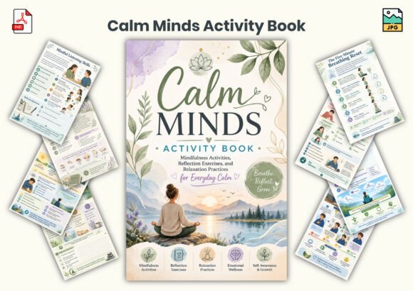 Download Calm Minds Activity Book - Activity book Collection