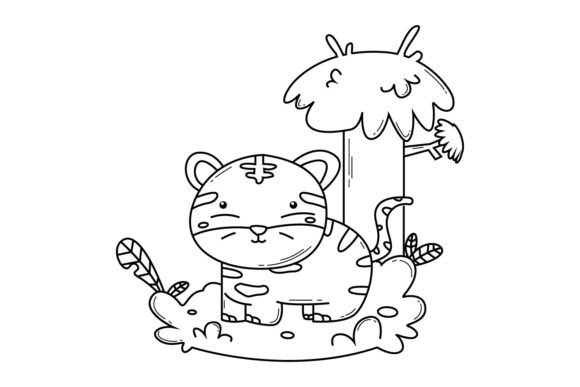 Download Jungle Animal Coloring Book Design Art - Animal coloring book Collection