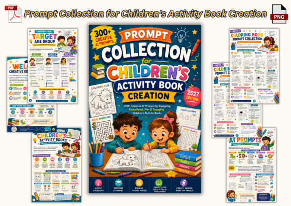 Download Prompt for Children's Activity Book - Activity book Collection