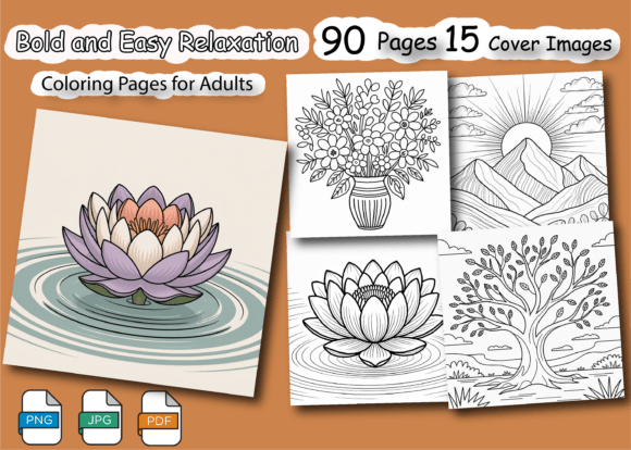 Download Bold and Easy Relaxation Coloring Pages - Relaxation Collection