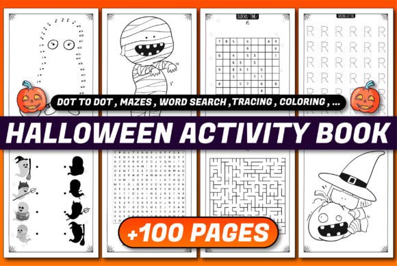 Download HALLOWEEN ACTIVITY BOOK for KIDS - Activity book Collection