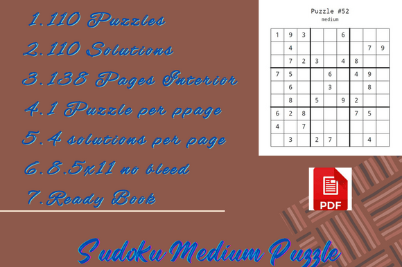 Download Sudoku Puzzle of Low Content Book - Low content book Collection