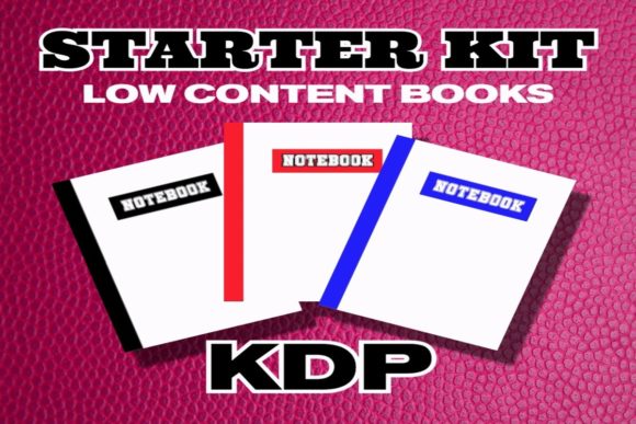 Download KDP Low Content Book Starter Kit - Low content book Collection
