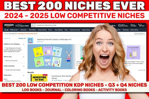 Download +200 KDP NICHES LOW COMPETITIVE KEYWORDS - Niches Collection