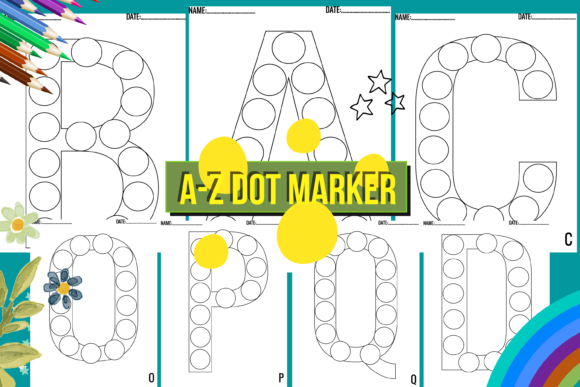 Download ABC Dot Markers Activity Book - Activity book Collection