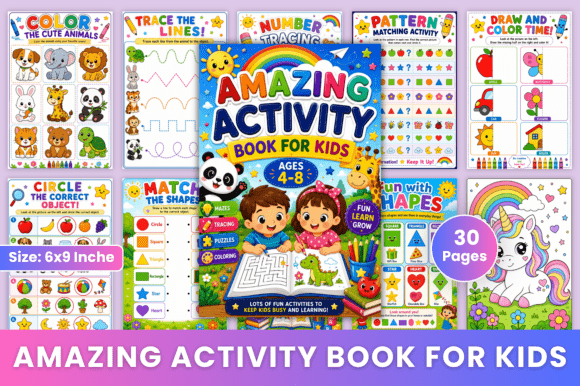 Download Amazing Activity Book for Kids - Activity book Collection