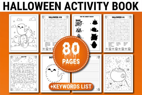 Download HALLOWEEN ACTIVITY BOOK for KIDS - Activity book Collection
