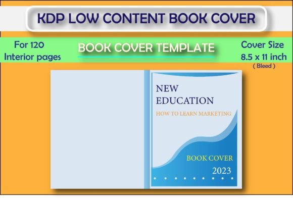 Download KDP Low Content Book Cover Template - Low content book Collection