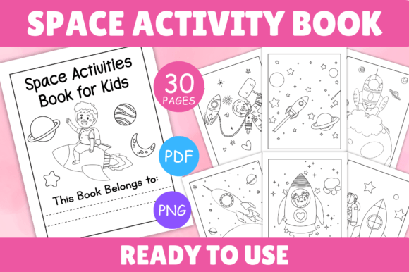 Download Space Activity Book for Kids - Activity book Collection